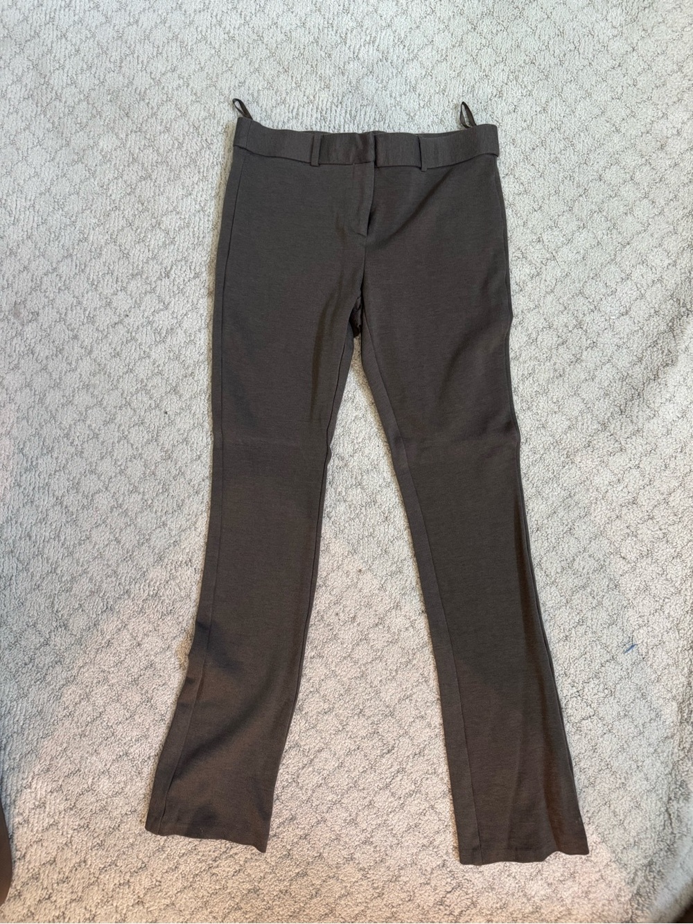 Amanda & Chelsea Slim Flare Pants - Brown